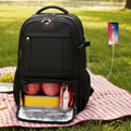 Extra-Large Backpack with Insulated Lunch Compartment