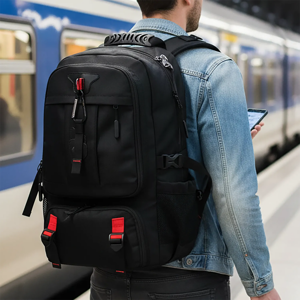 60L Expandable Waterproof Travel Backpack