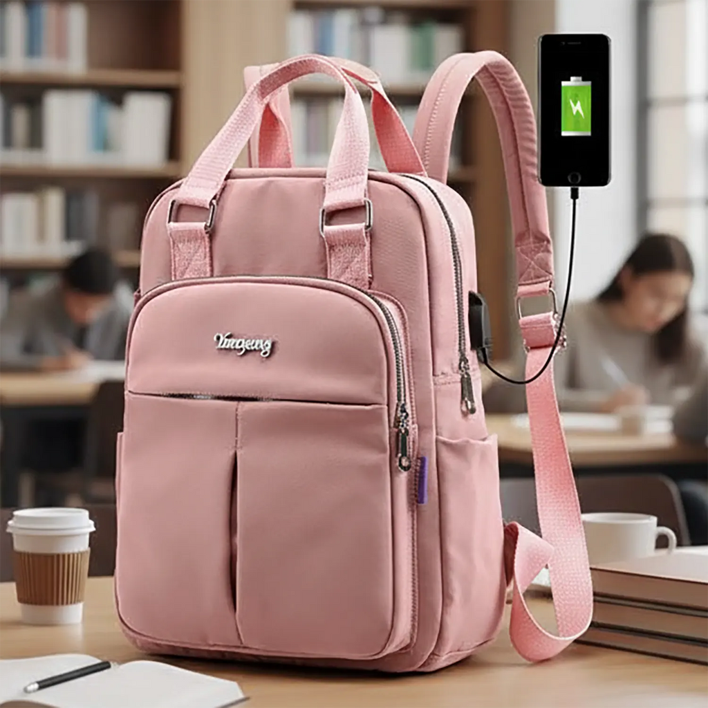 Water-Resistant Anti-Theft Travel Backpack