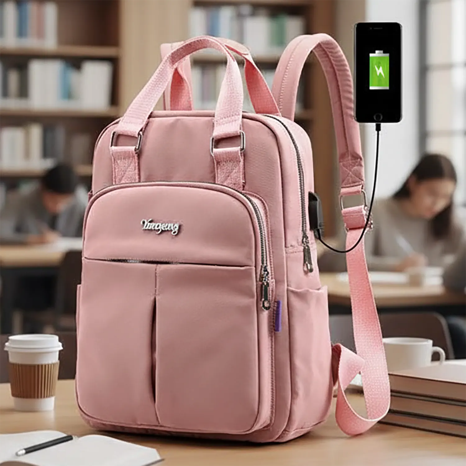 Water-Resistant Anti-Theft Travel Backpack