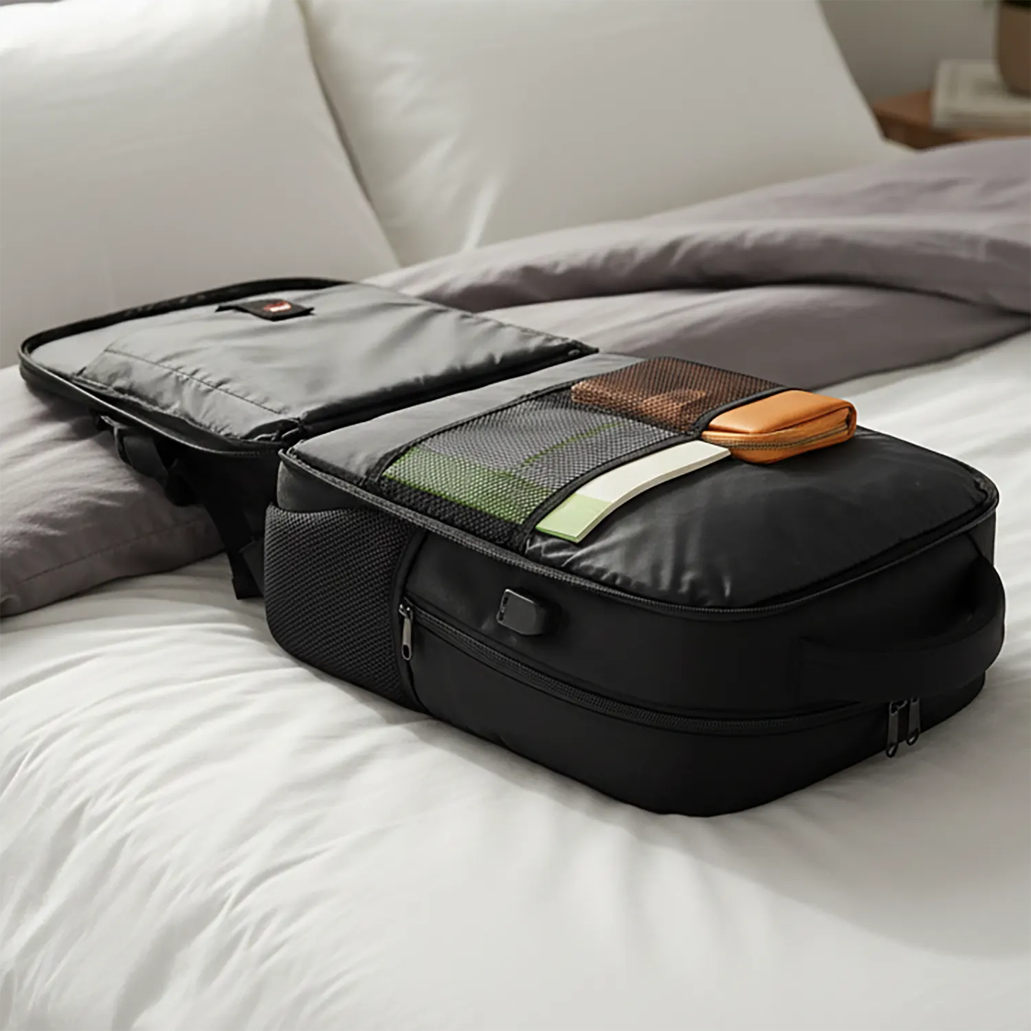 Extra-Large Backpack with Insulated Lunch Compartment