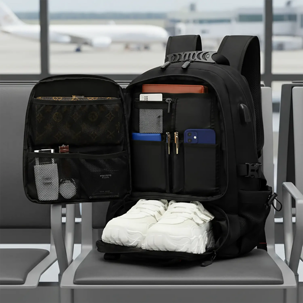 60L Expandable Waterproof Travel Backpack