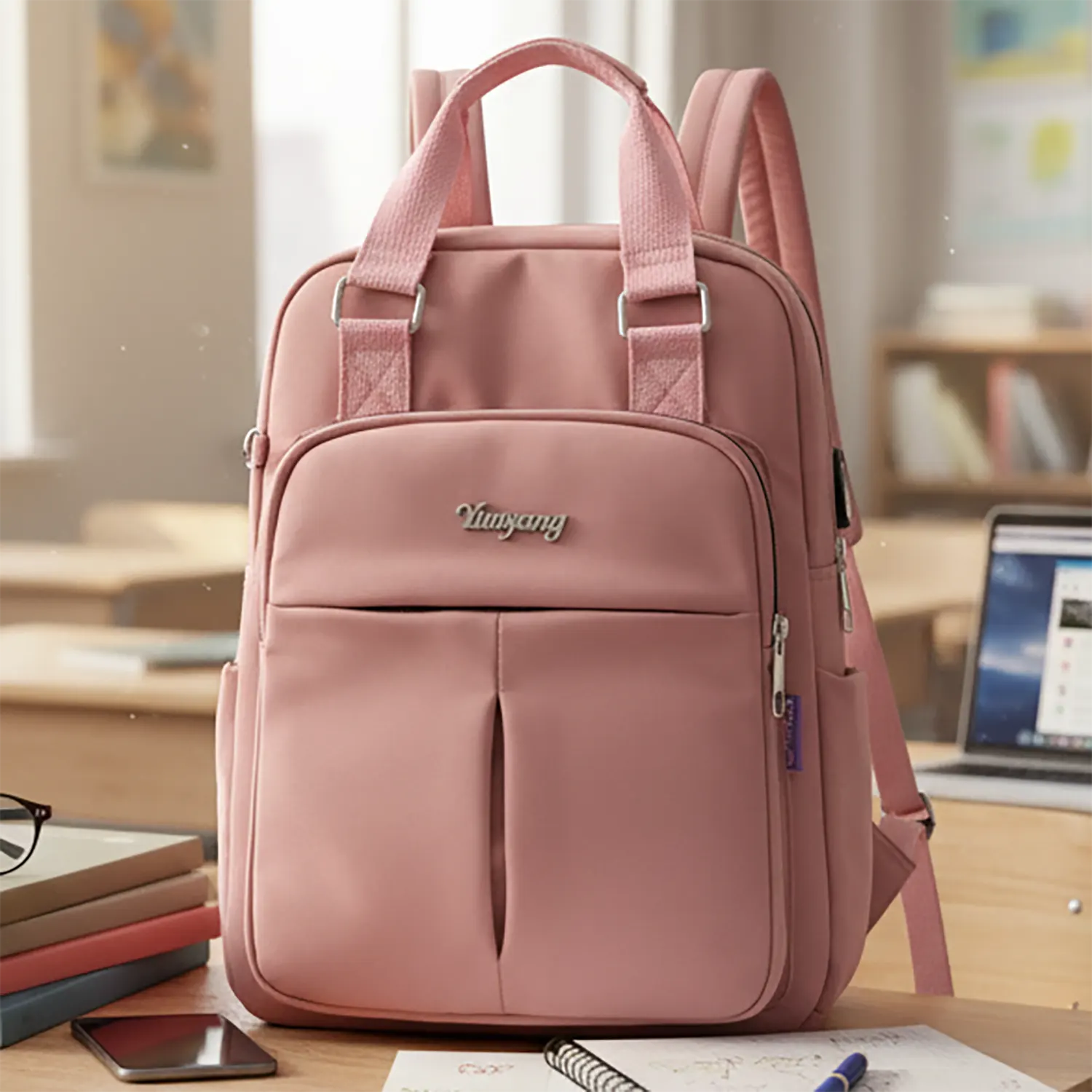 Water-Resistant Anti-Theft Travel Backpack